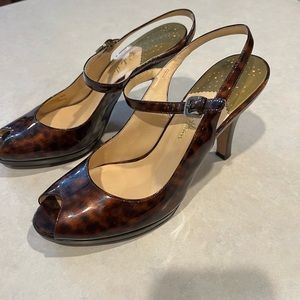 Sexy Cole Haan open toe heel
